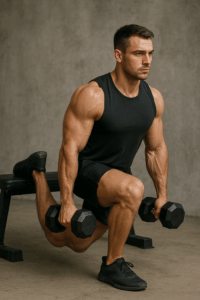 🏋️‍♂️ 足トレ最強「ブルガリアンスクワット」──30代・40代のあなたへ。いま脚を鍛えれば、10年後の体は変わる！：筋トレ好き伏見区醍醐辻医院のおすすめ種目！のアイキャッチ画像